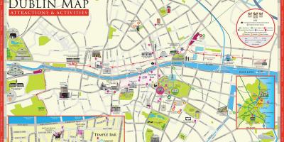 Turistické mapy Dublinu