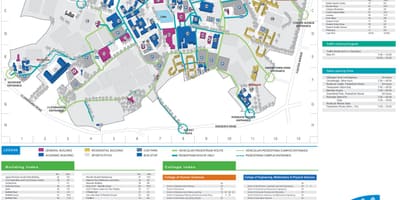 UCD Dublin mapu
